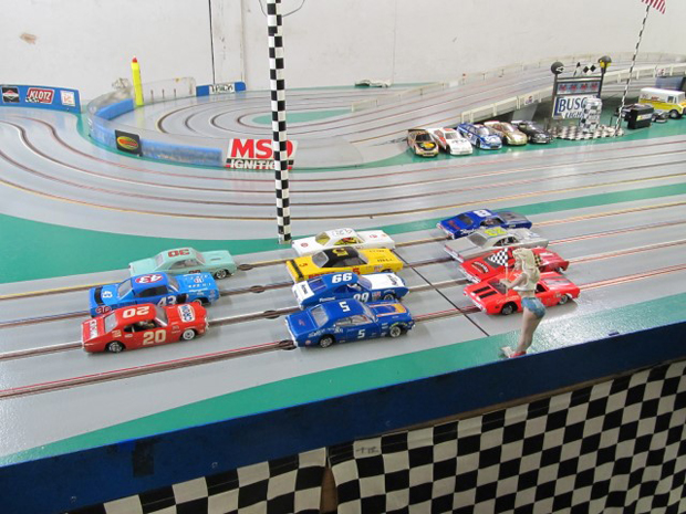 indoor slot car racing
